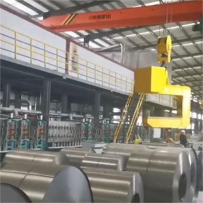 Electric Heating 900 Aluminum Coil Powder Coating Line With Customized Solutions