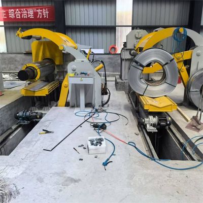 1250mm Precise Steel Metal Slitting Line For 0.08-3.0mm Steel Materials Coil Slitter