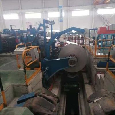 Touch Screen Operator Interface Coil Steel Recoiler Machine With Customized Packing Weight And 380V/50Hz Voltage