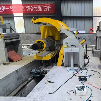 Long Service Life Steel Coil Unwinder With Speed Range 0-50m/Min And 380V/50Hz Power Supply