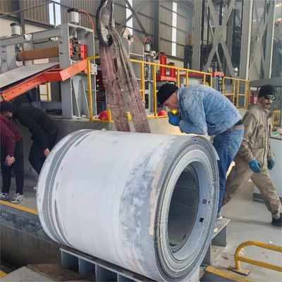 600-2000mm Substrate Width Coil Coating Line With Fair Coating Adhesion And Single Or Double Mandrel Uncoiling Method