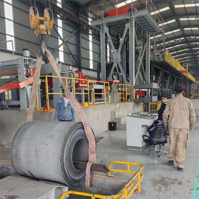 الطلاء الأولية واحدة أو جانبين ورقة لفائف الطلاء تجميع واحد أو مزدوج طريقة التفريغ Mandrel